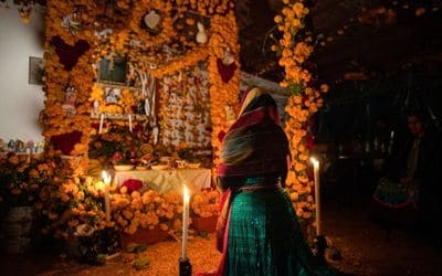 Panteon de Tzintzuntzan Michoacan - Tour de Muertos en Michoacán