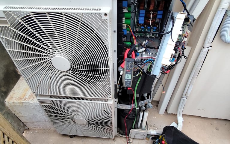 Reparación placa inverter
