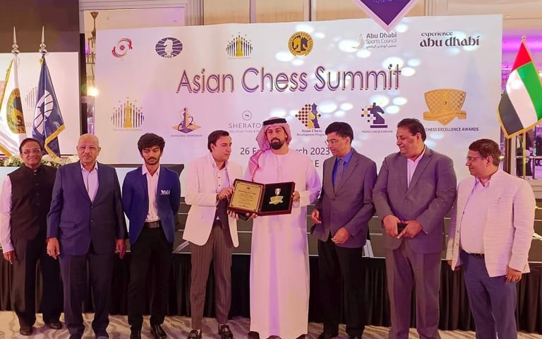 Asian Chess Excellence Awards 2023: Gukesh receives Player of the Year and AICF bags Most Active Fed