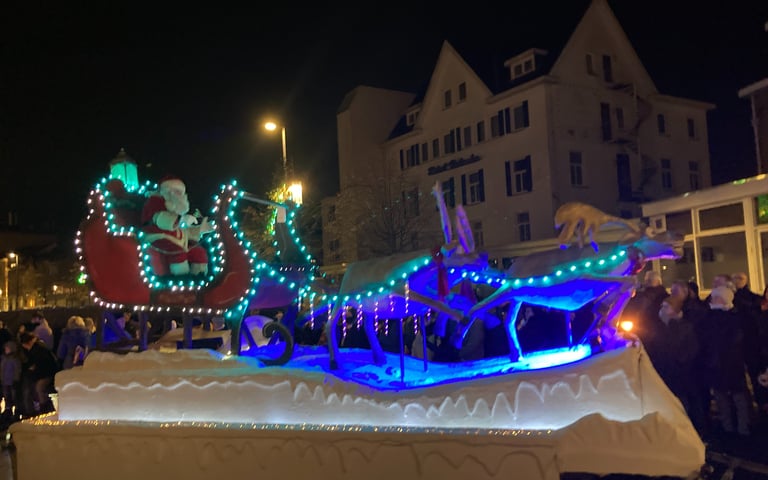 Landal Chrismas parade in Valkenburg