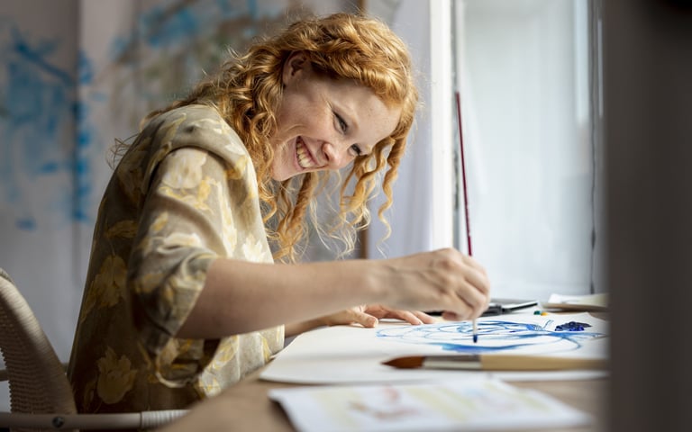 exploration créative art thérapie