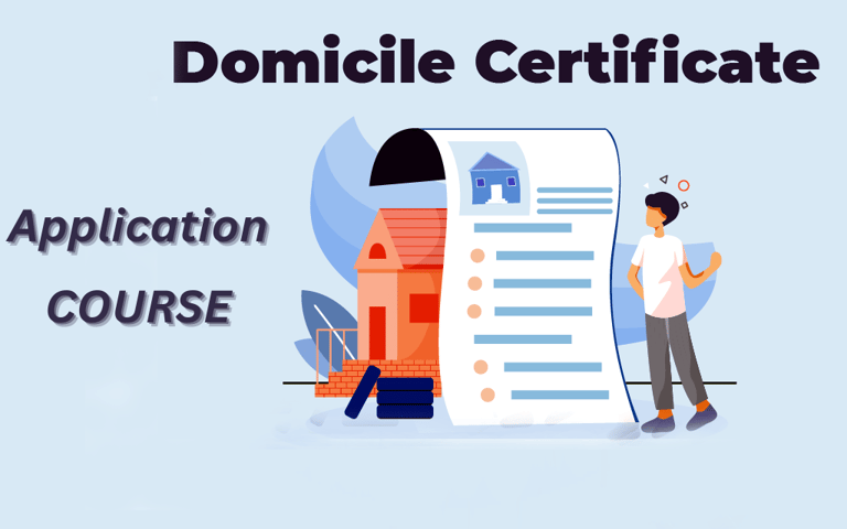 DOmicile certificate application course