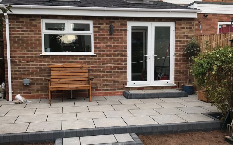 house extension by lakes building and plastering services