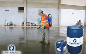 Cura Química para Concreto Interno