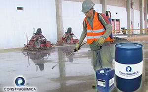 cura química para concreto externo