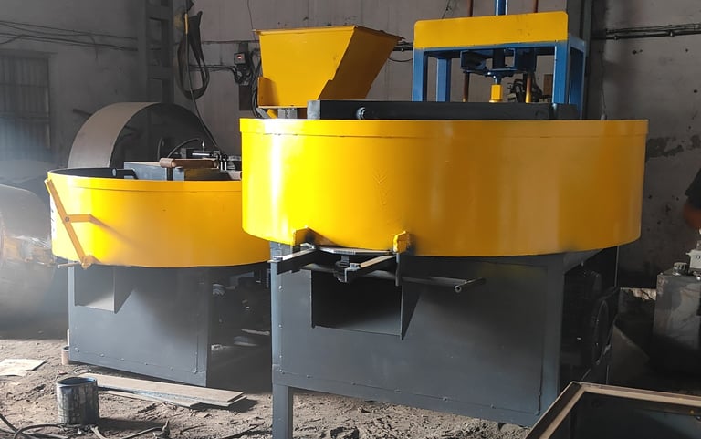 Pan Mixer Machine