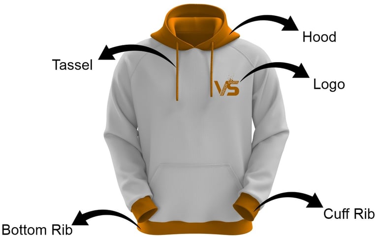 customized hoodie, sweatshirt sample