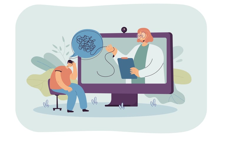 Icône / visuel symbolique Neurofeedback Dynamique – Solaya