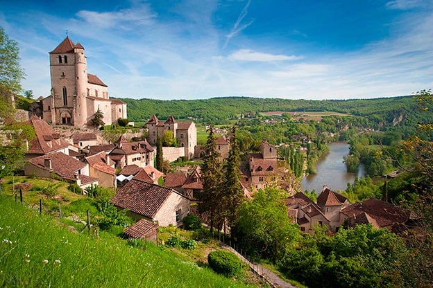 Le village de Saint-Cirq Lapopie
