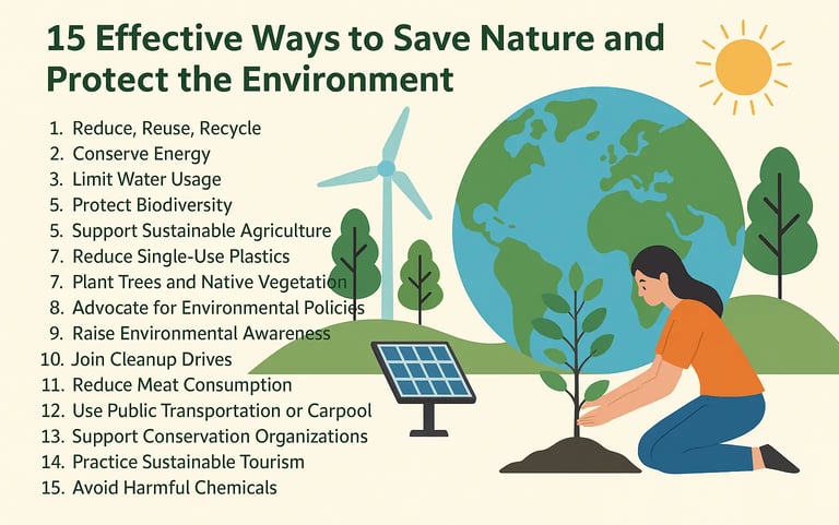 effective way to save nature