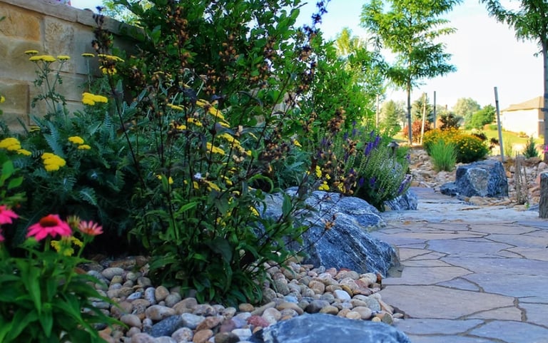 Landscaping in Northern Wyoming 