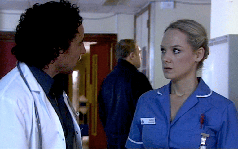 Nicky Ladanowski in BBC Film Death Becomes HIm