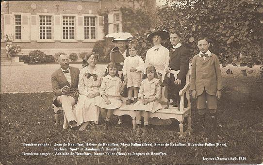 Reproduction d'une peinture d'Arsène Degrune "Haillon"