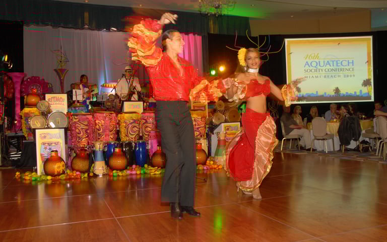 You will feel the RITMO!® Latin intaractive entertainment bands, orchestras, dancers, drummers