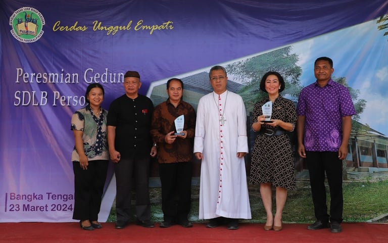 Pereasmian Gedung SDLB Persona, Pangkalpinang