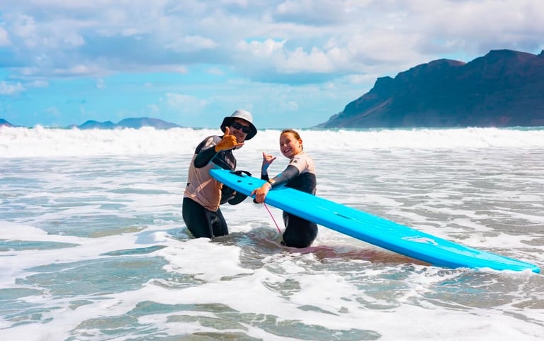 surfcamp a Caleta de Famara