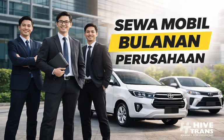 sewa mobil bulanan perusahaan