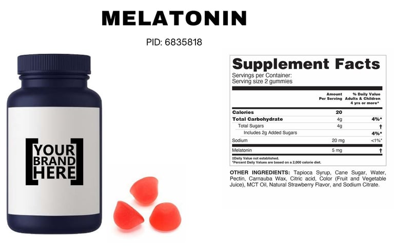 melatonin gummies