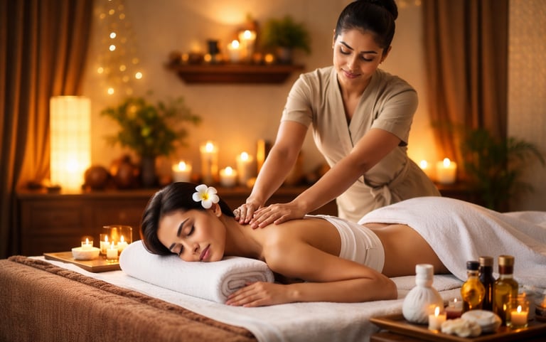 Relaxing home massage service in Noida Extension