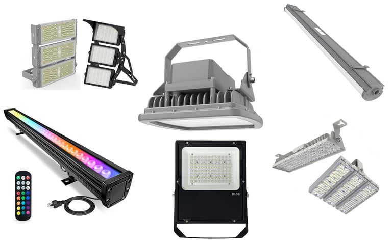 road lighting, industrial park lighting, tunnel lighting, gas station lighting, mining lighting