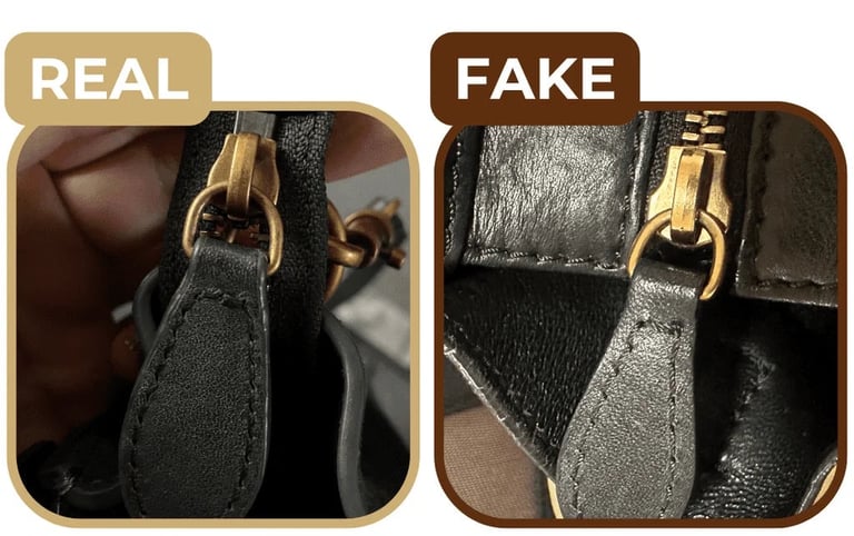 designer laukun ompelujälki