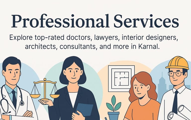 Image showing professional services in Karnal – click to view more, including doctors, lawyers, etc