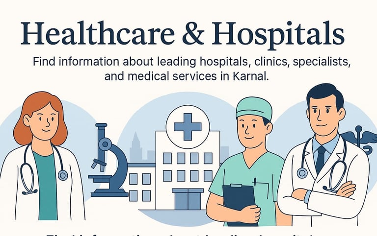 Image showing Healthcare and Hospitals in Karnal – click to view more