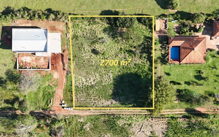 Grundstück mit Weitblick: 2.700 m² in Colonia Independencia / Planta Urbana