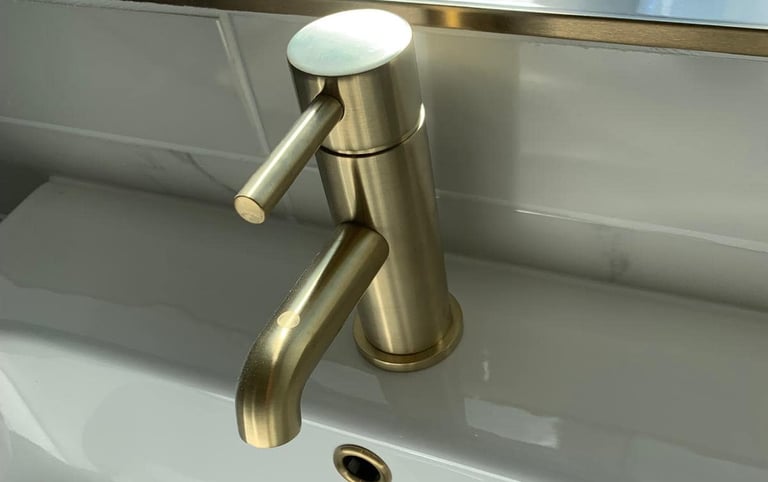 New kitchen tap installation by Worcester-based plumbers