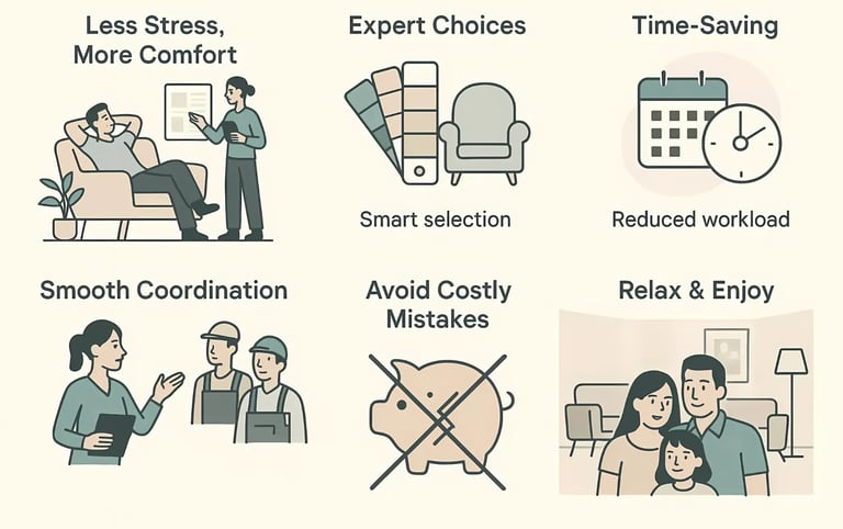 How Can a Professional Interior Designer Help Save Time?