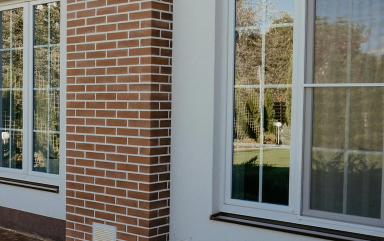brick wall built by pbp services in evesham