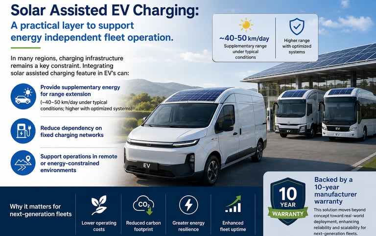 Solar Assisted EV charging