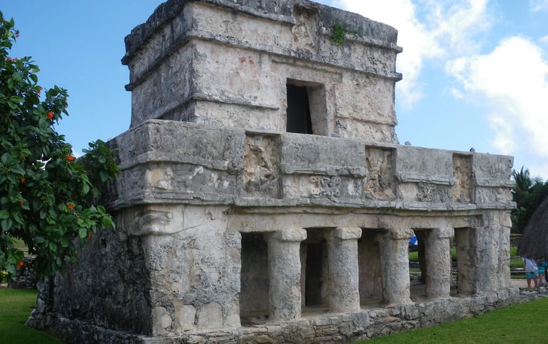 Tulum, Mexico - Mayan ruins at Tulum National Park