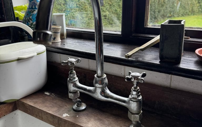 Water flow improvement through kitchen taps in Malvern after booster pump fitting