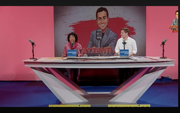 Karen Phillips and Lucio Pierri Attenti al Lucio