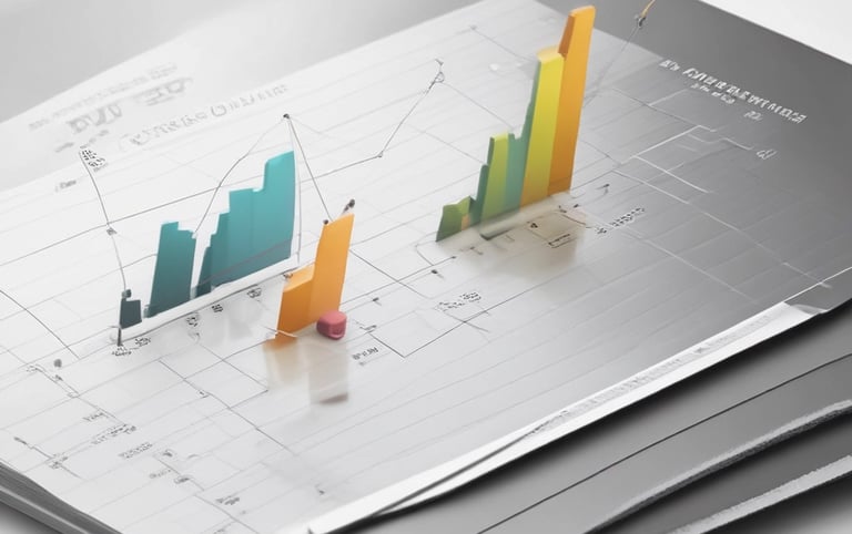 A serene plot of land with lush greenery and clear skies.