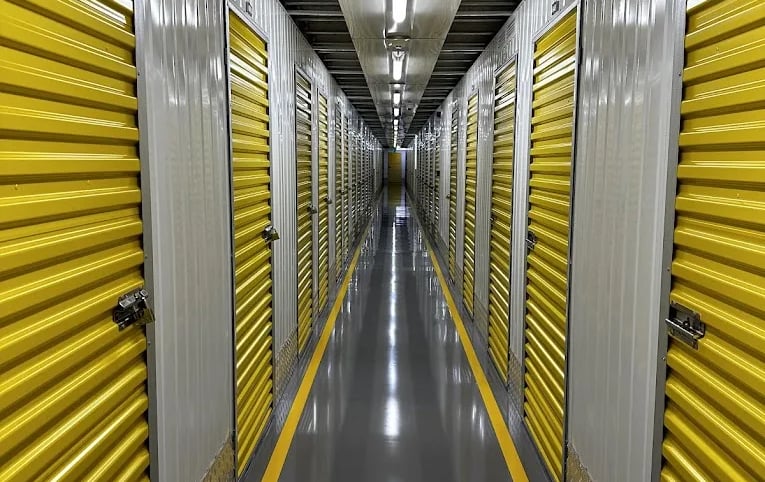 Heavy-duty storage units built for Morespace facility by IN SAFE