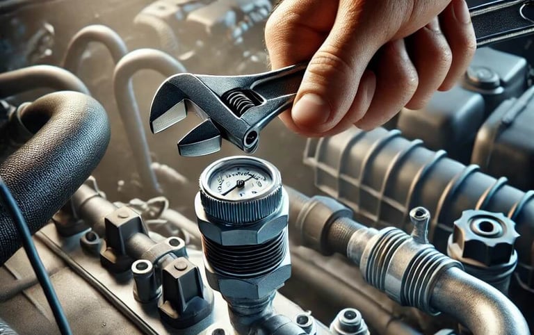 Car AC Pressure Switch Repair
