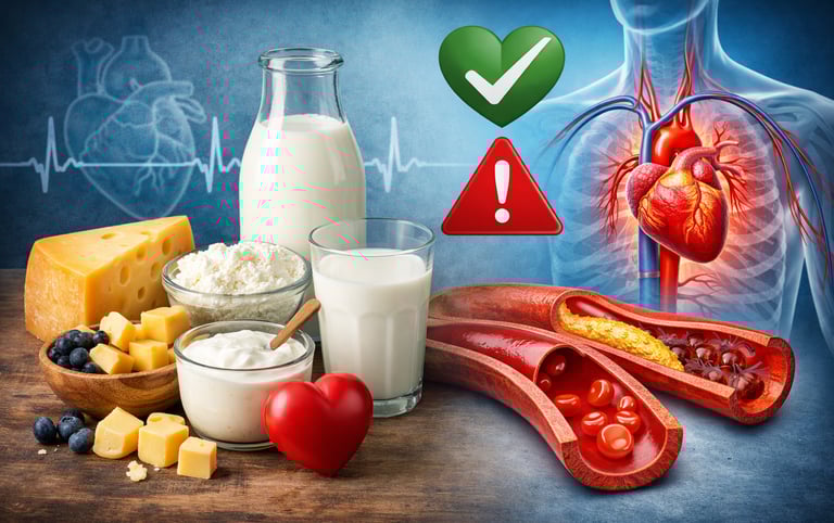 Is Dairy Bad for Your Heart? New Research on Milk, Cheese, and Cardiovascular Disease Risk
