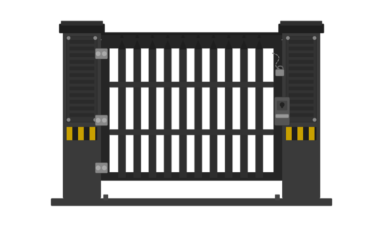 Industrial Security Gate