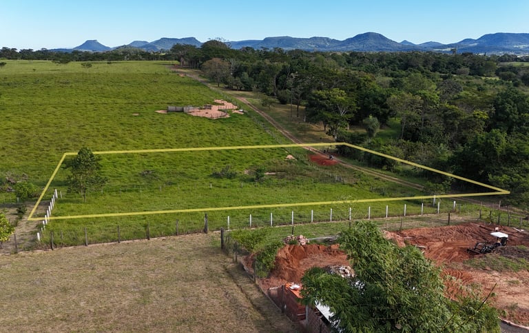 Baugrundstück mit Infrastruktur in zentraler Lage von Independencia, Paraguay