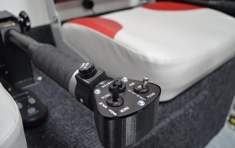 a helicopter collective control