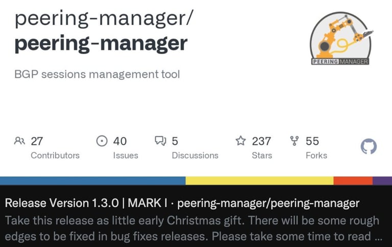 Peering Manager
