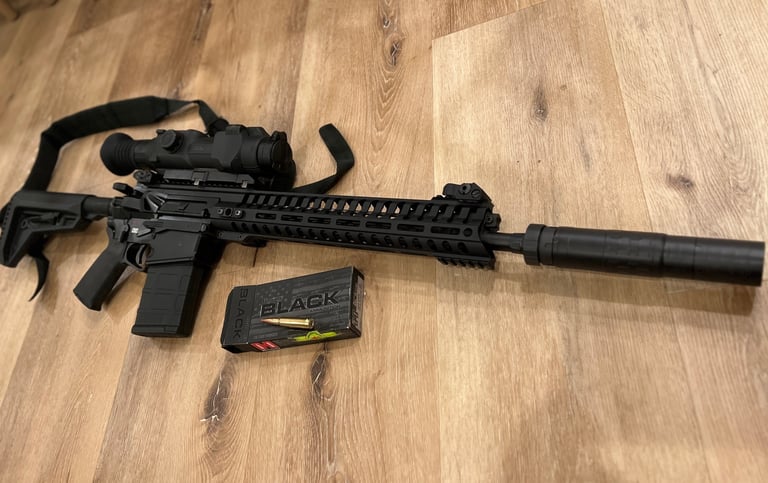 POF Revolution .308 with Pulsar Apex XQ 38 and Silencer Omega 36 M