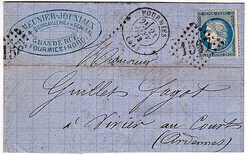 Losange Gros Chiffres 1567 et type 17.