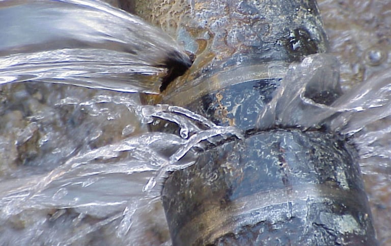 detección de fugas de agua