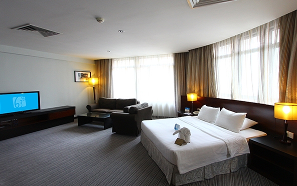 The Executive Deluxe room at Hotel Sixty3 Kota Kinabalu