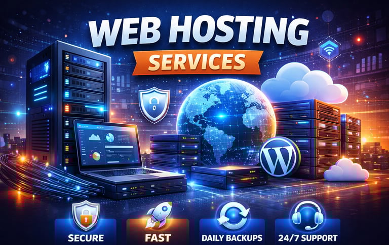 web hosting services