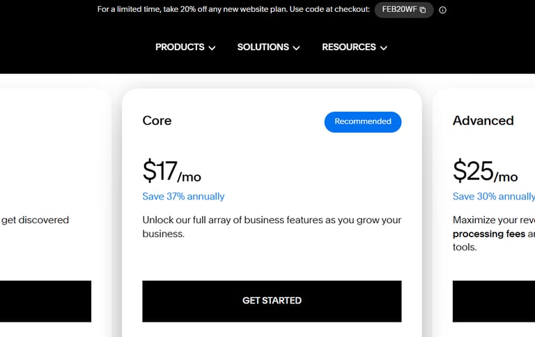 best ecommerce website software review of squarespace pricing
