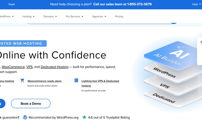 bluehost web hosting software review